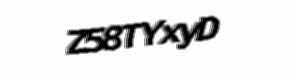 Security check image, please type the characters shown